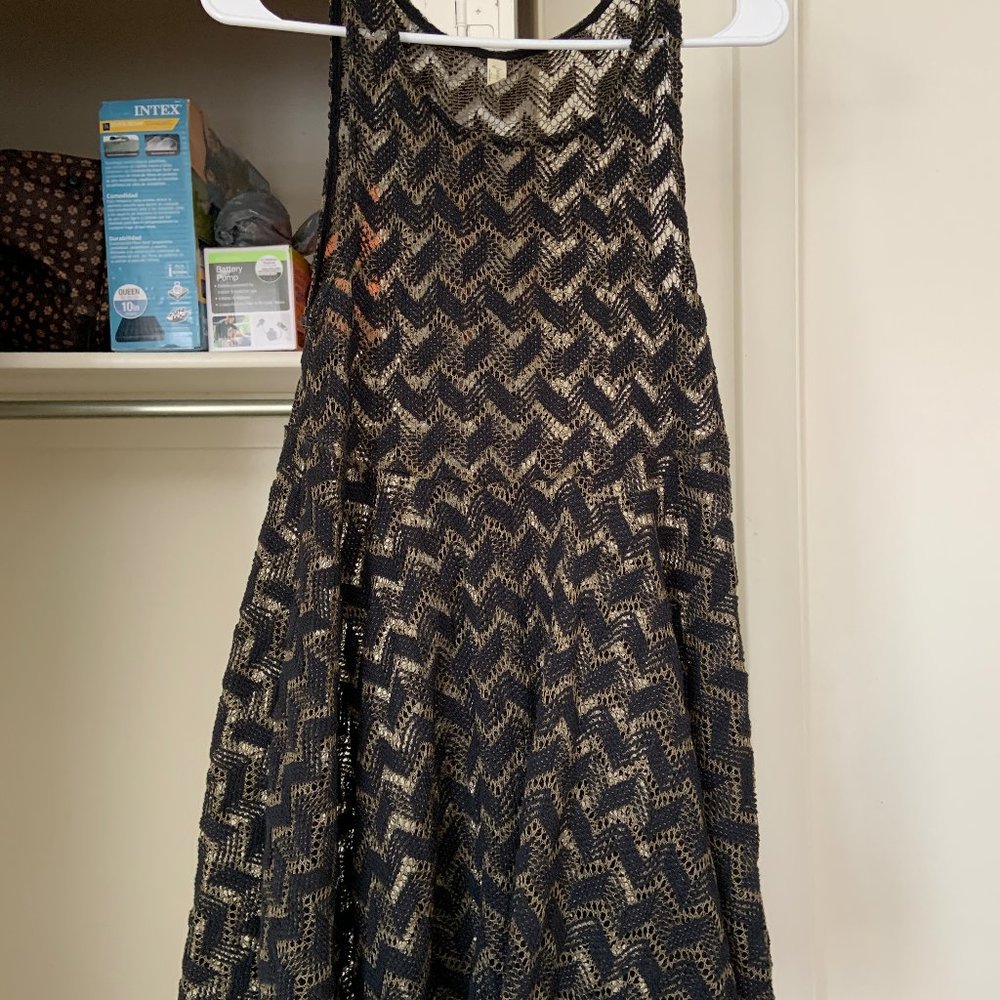 Free People Chevron Top